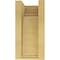 Ekena Millwork 7"W x 7"D x 14"H Wide Warren Rough Cedar Woodgrain TimberThane Corbel, Primed Tan CORUR07X07X14WARRCPR - alternate 3